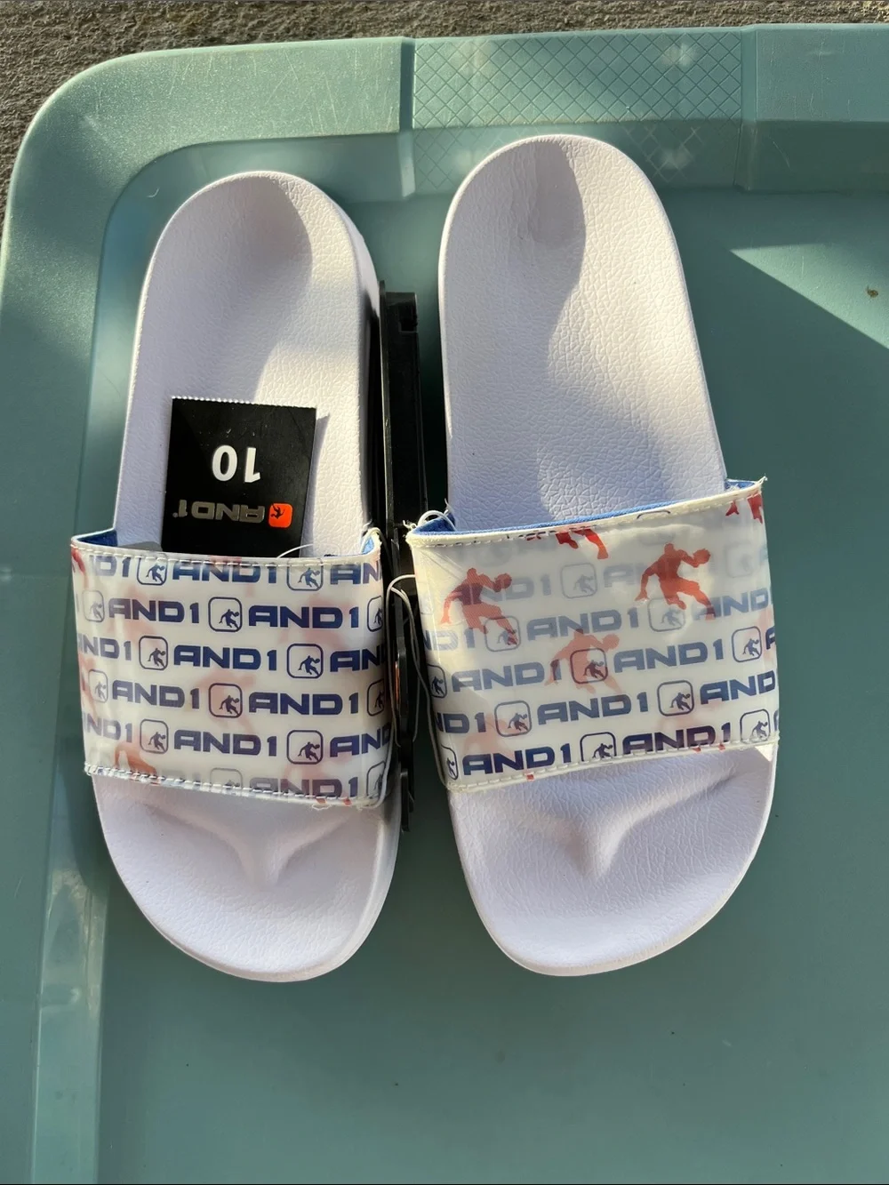 And1 Crossover Men’s  Slide Sandals Size 10